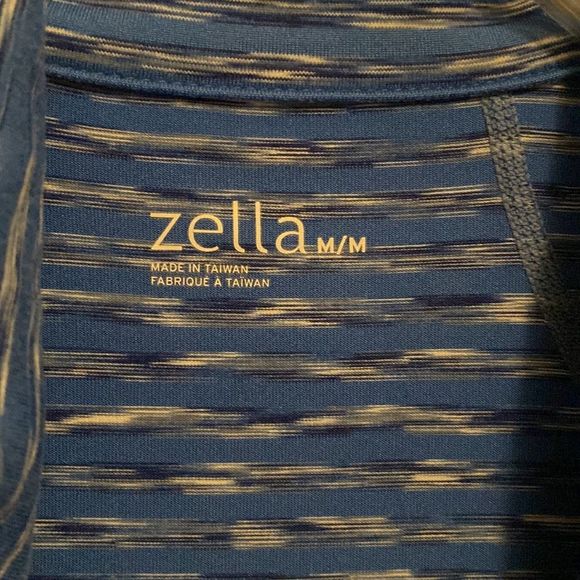 ZELLA Womens Activewear Light Blue Full Zip  Lightweight Track Jacket Medium - Picture 12 of 12